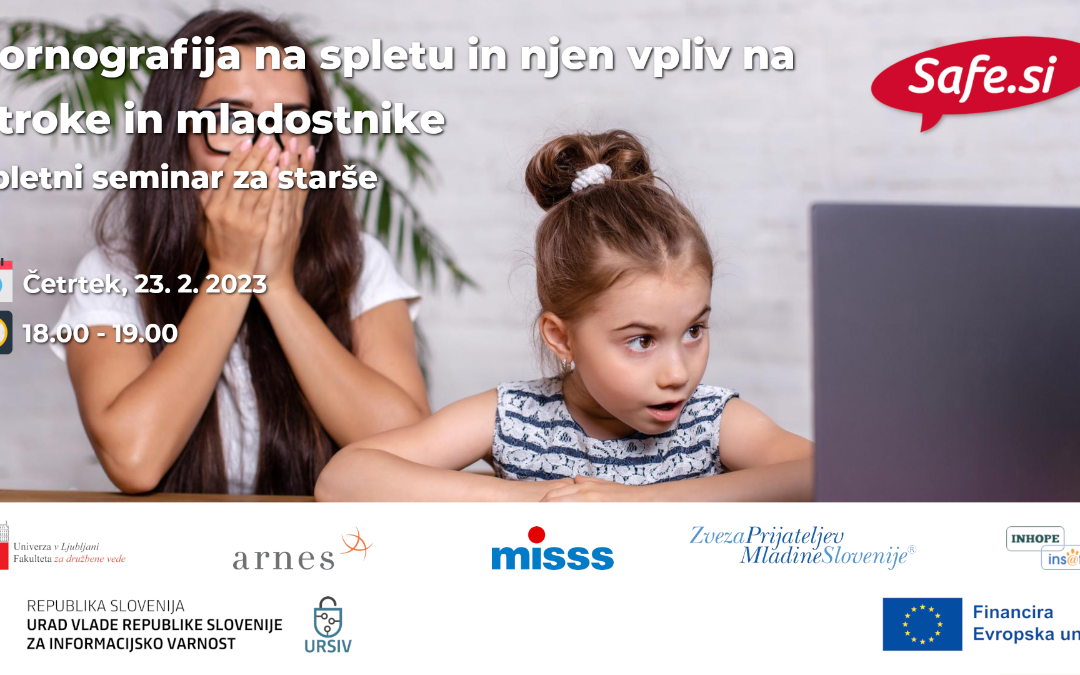 Spletni seminar za starše