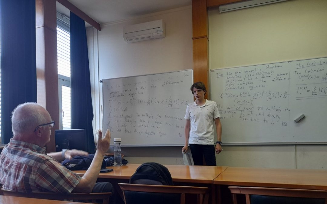 Aleks na Fakulteti za matematiko in fiziko