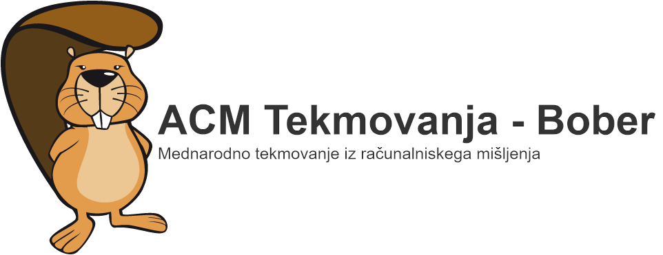 Državno tekmovanje ACM Bober