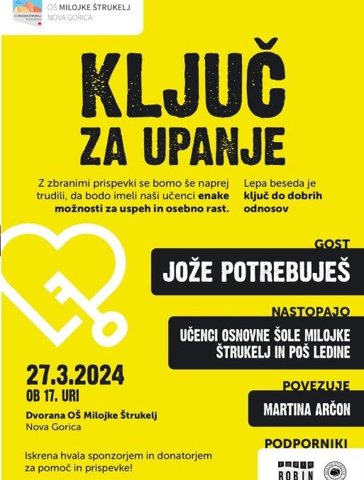 KLJUČ ZA UPANJE