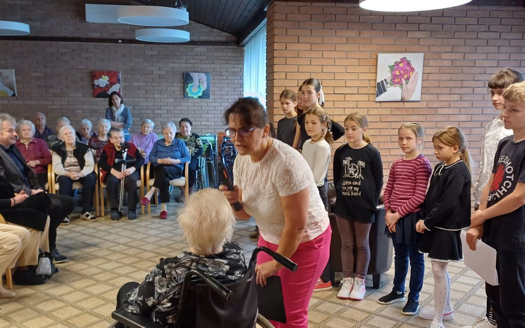 Prireditev v domu upokojencev na Gradišču nad Prvačino
